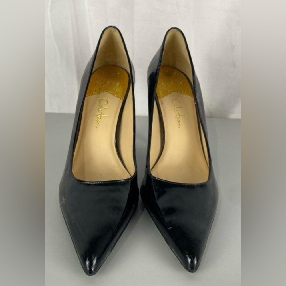 Cole Haun black patent pump - Nike air (rare)! Size 9.5 Beautiful shoe!